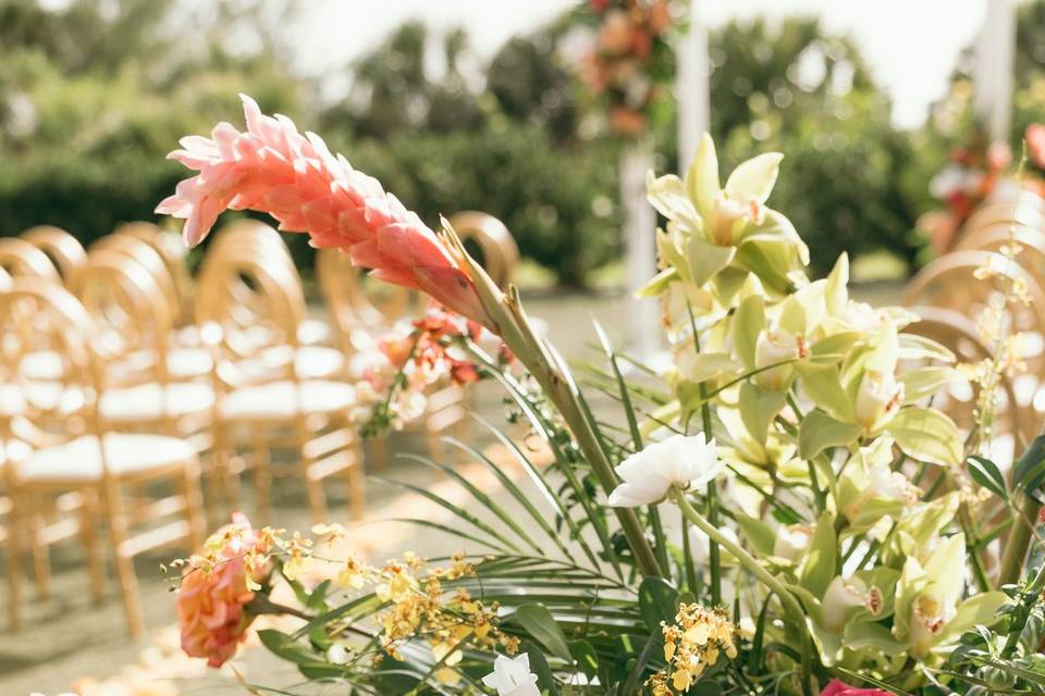 Ceremony florals
