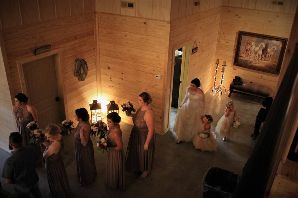 Exit from the Bridal Suite