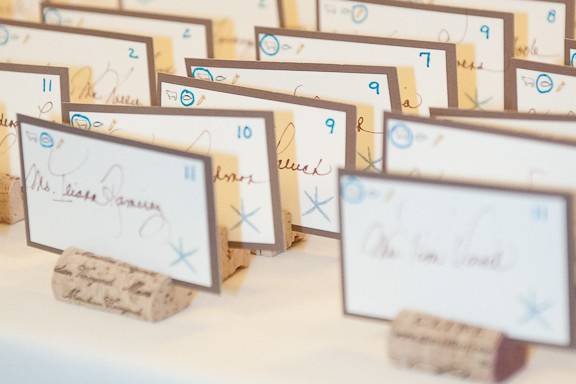 Wedding table tag