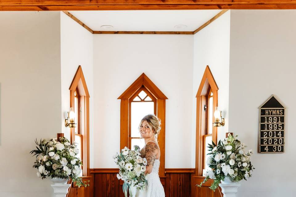 Beautifully decorated chapel