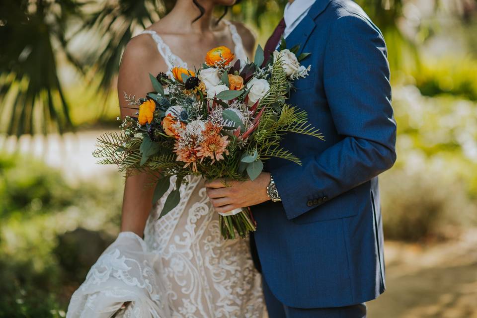 Bride and groom