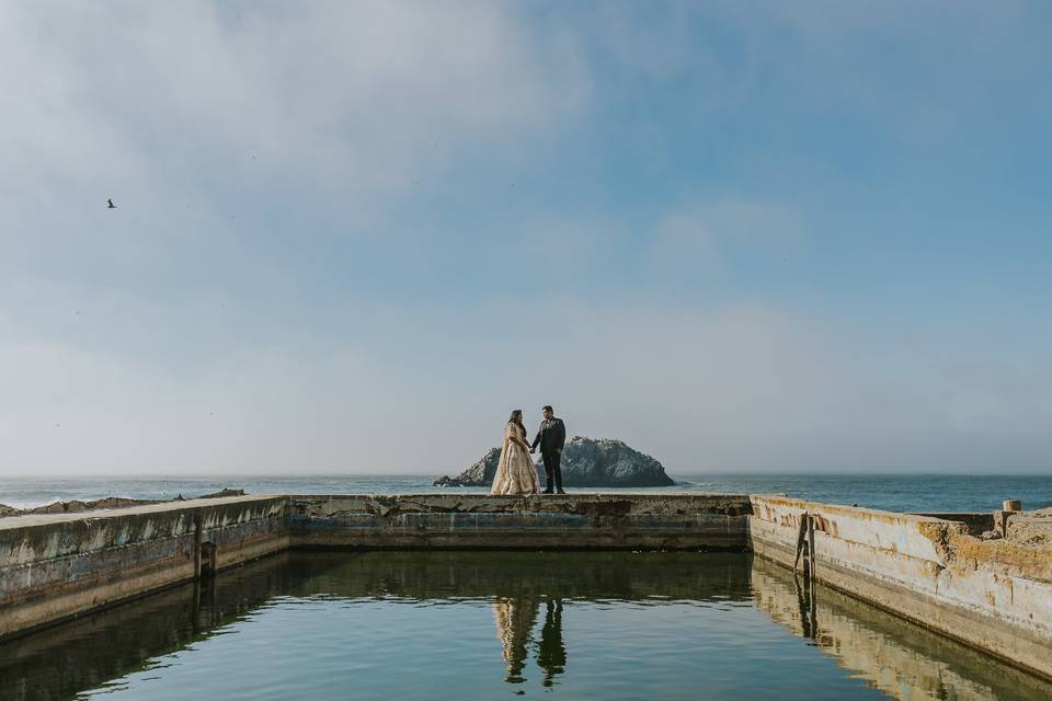 Bride and groom