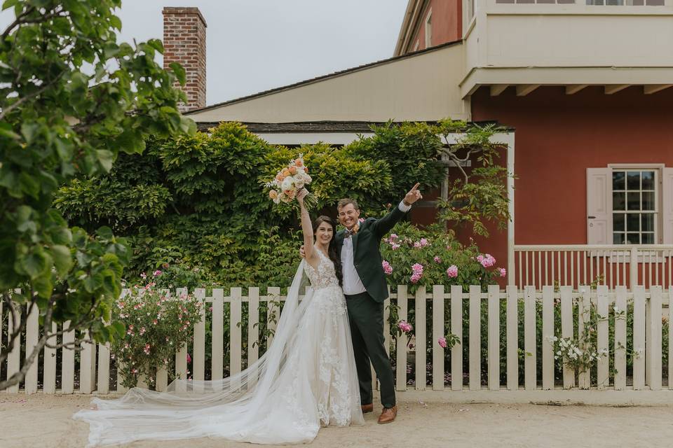 Bride and groom