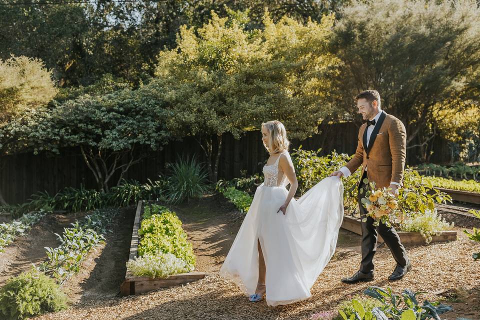 Bride and groom