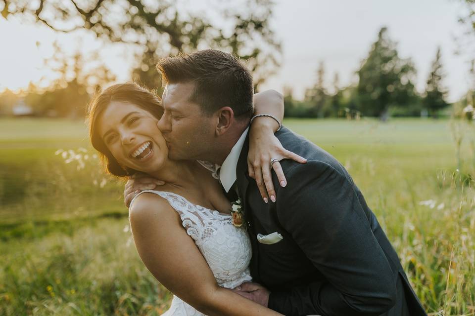 Bride and groom