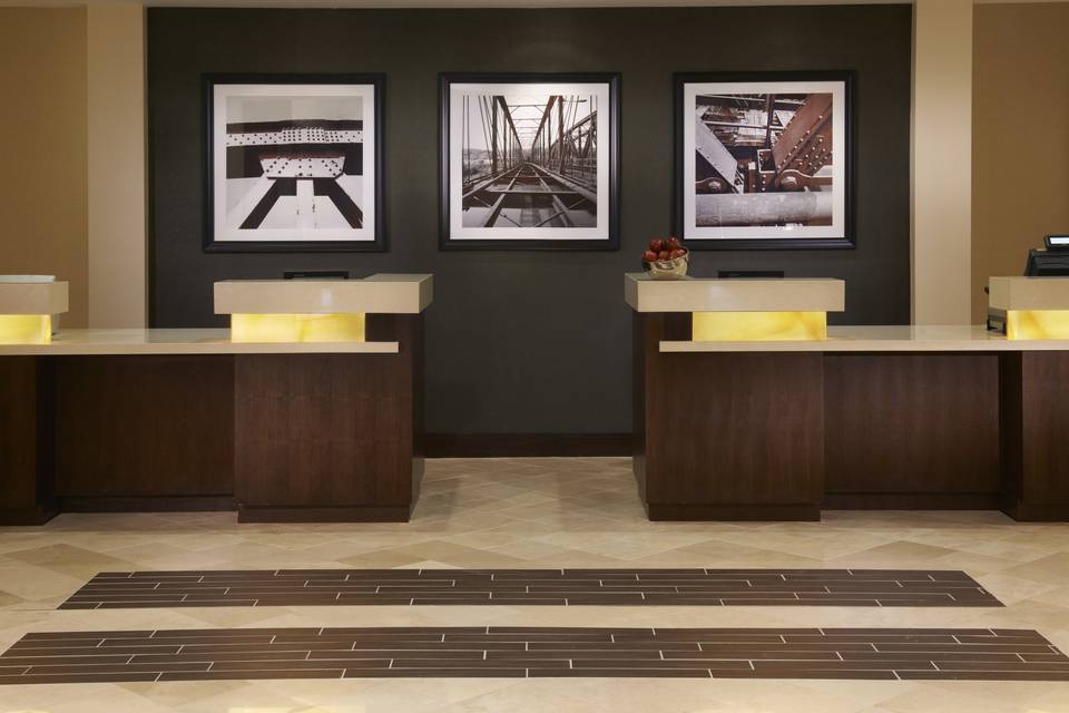 Reception area