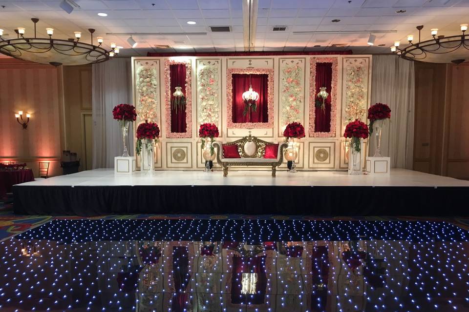 Grand Ballroom Indian Wedding