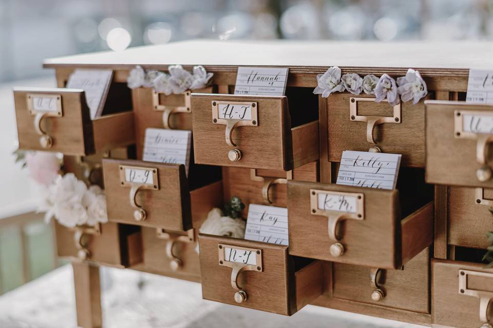 Rustic drawers