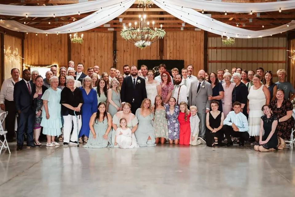 The whole crowd