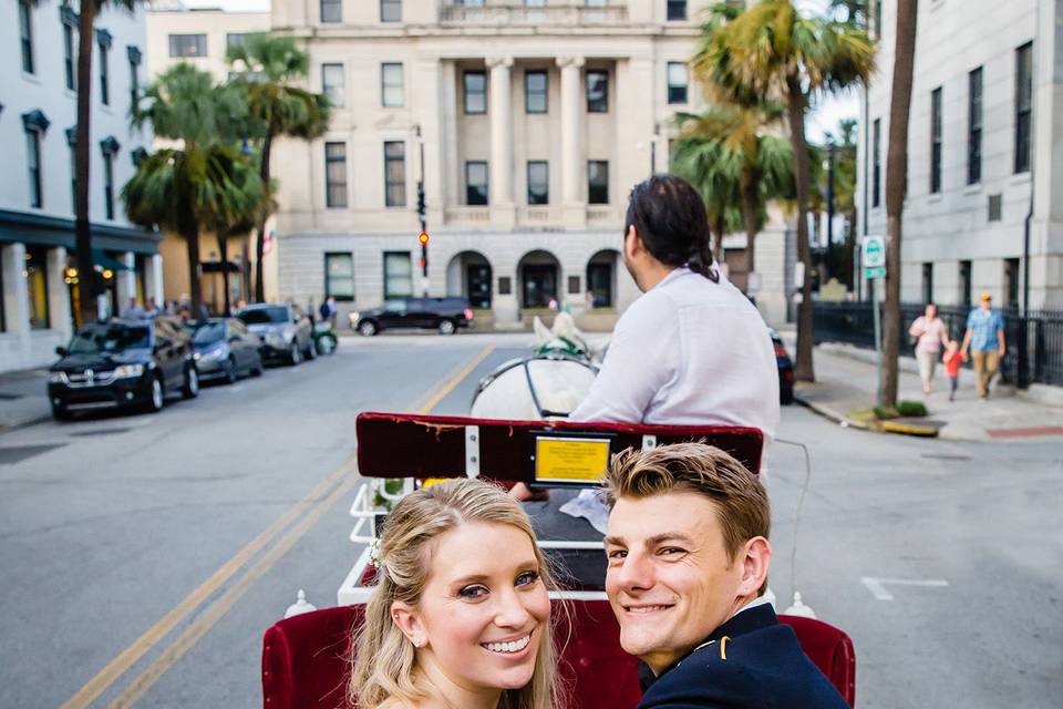 Downtown wedding