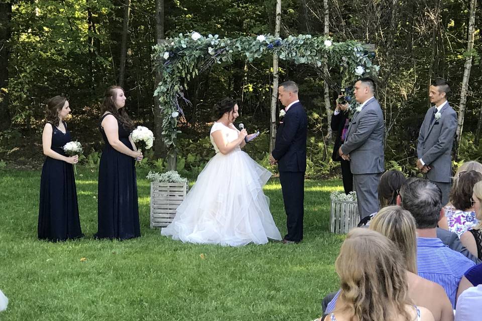 Backyard Ceremony,Pi