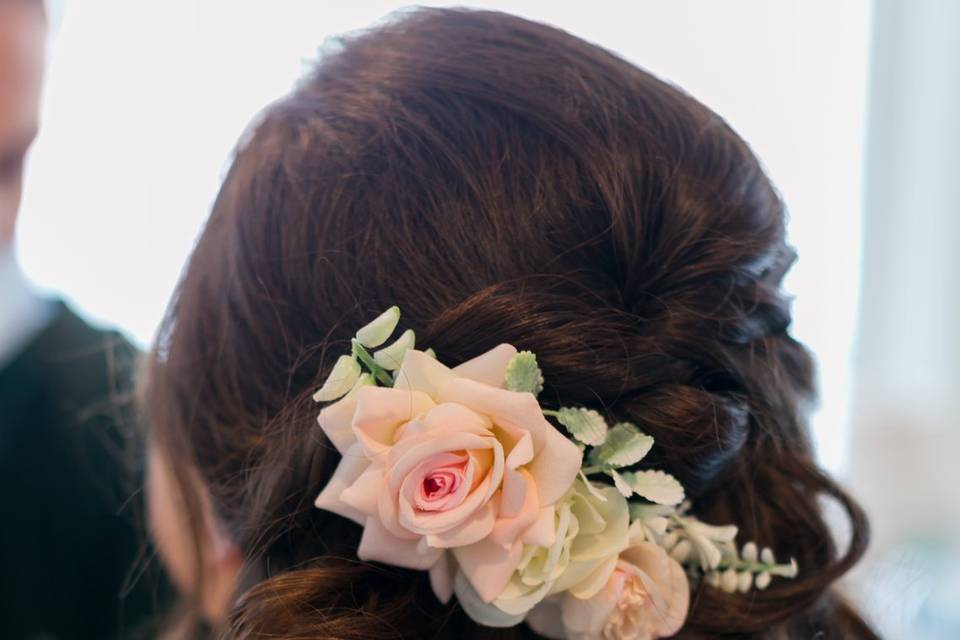 The bride's dream hairstyle!