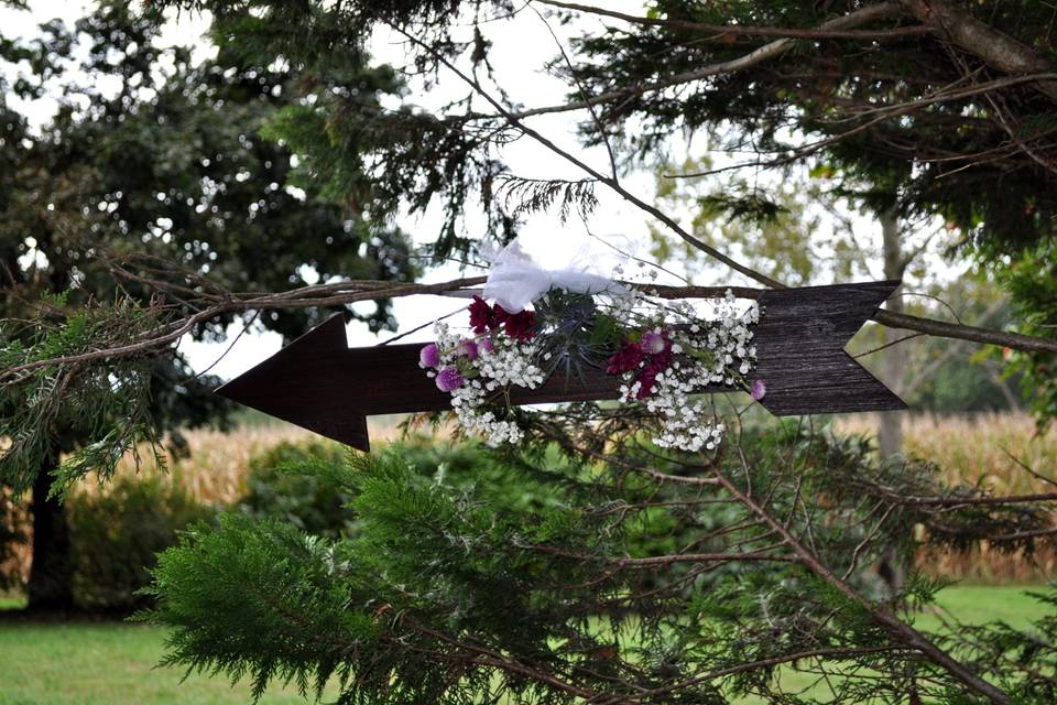 Ceremony decoration