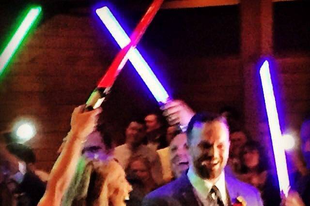 A Star Wars wedding