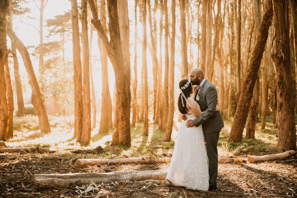 Elopement in the Woods