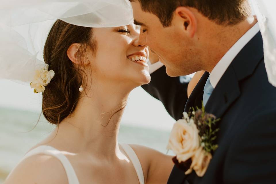 Oceanfront ceremony