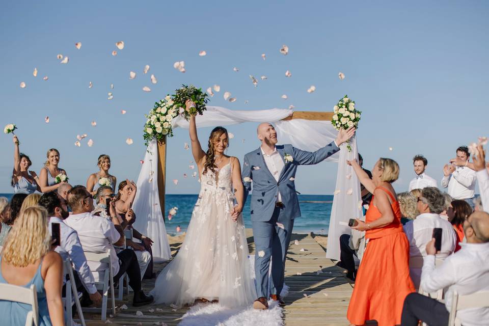 Just married