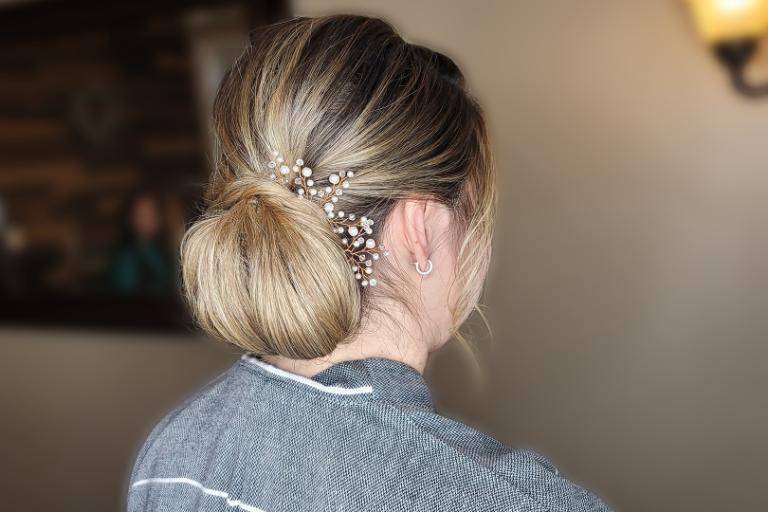 Classic Low Chignon Bun