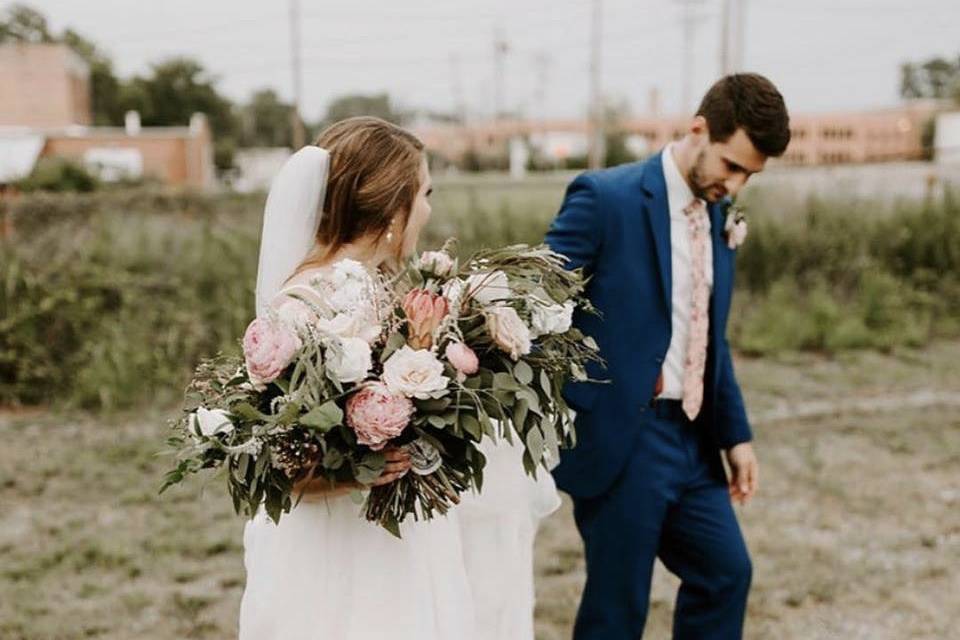 Bride and groom