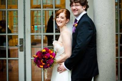 The newlyweds
