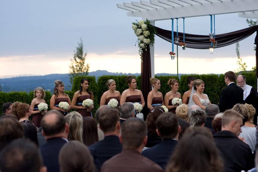 Outdoor ceremony