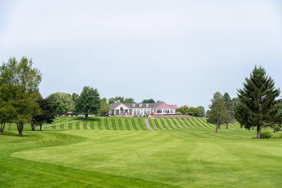 Golf course view of The Vista