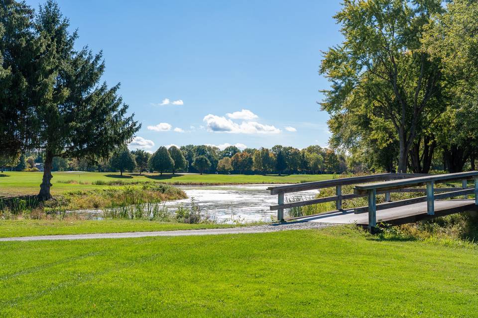 Golf course scenery