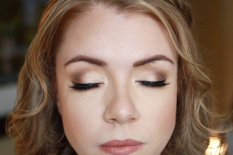 Brown & campaign smokey eye