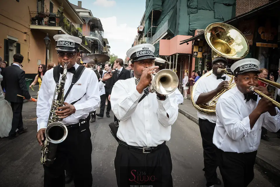 Kinfolk Brass Band  The Hardest Working Brass Band in New Orleans!