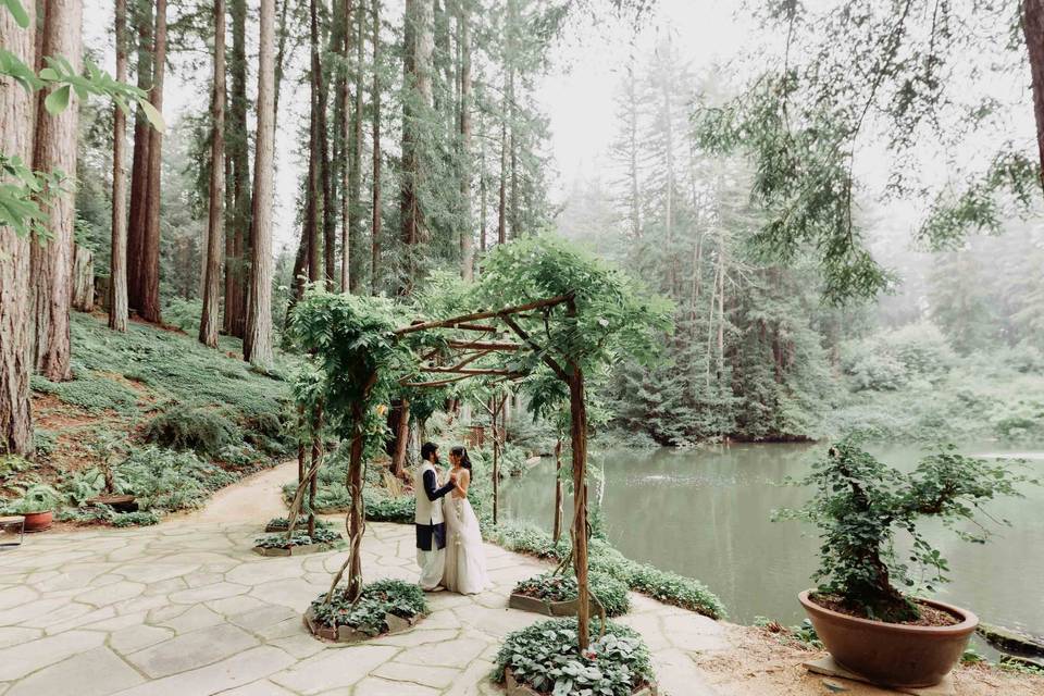 Bride and groom