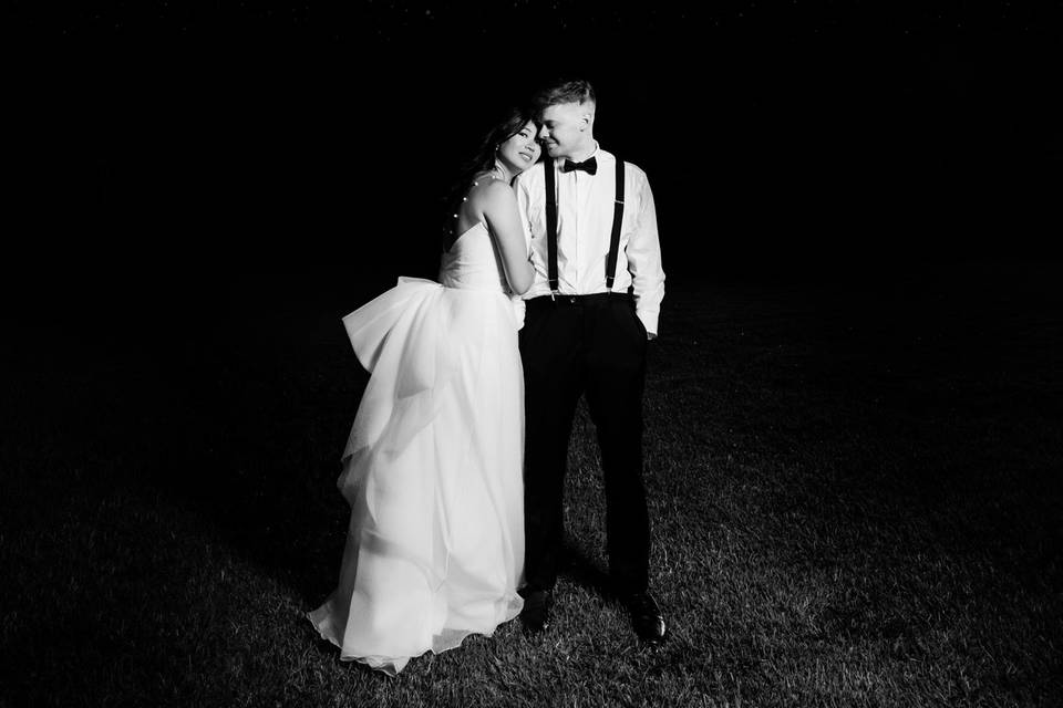 Couple under the stars