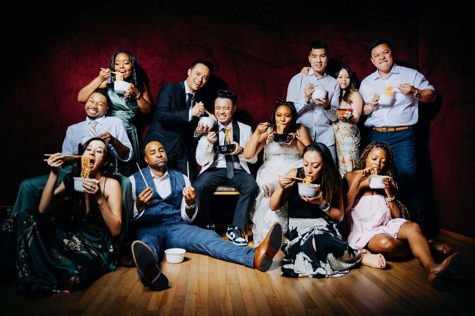 Friends Ramen editorial photo