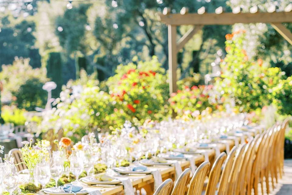 Long Table Setup