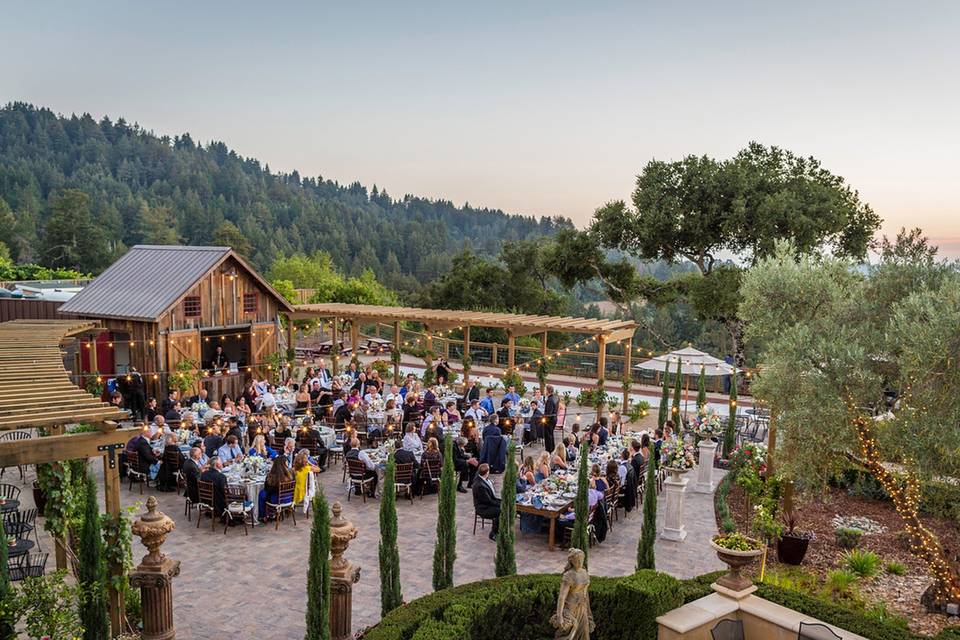 Outdoor wedding