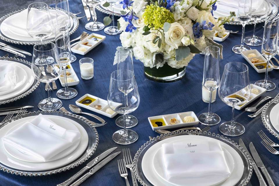 Elegant table settings