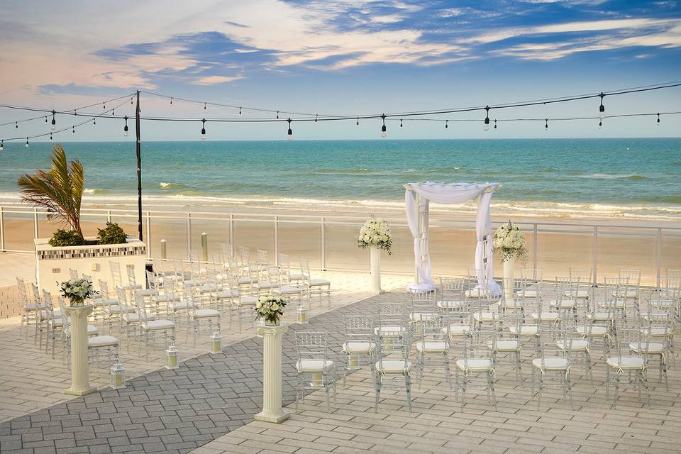 Rock Royalty Terrace Ceremony