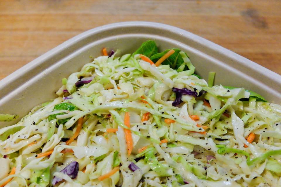 Fresh coleslaw