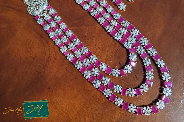 CZ Wedding Set