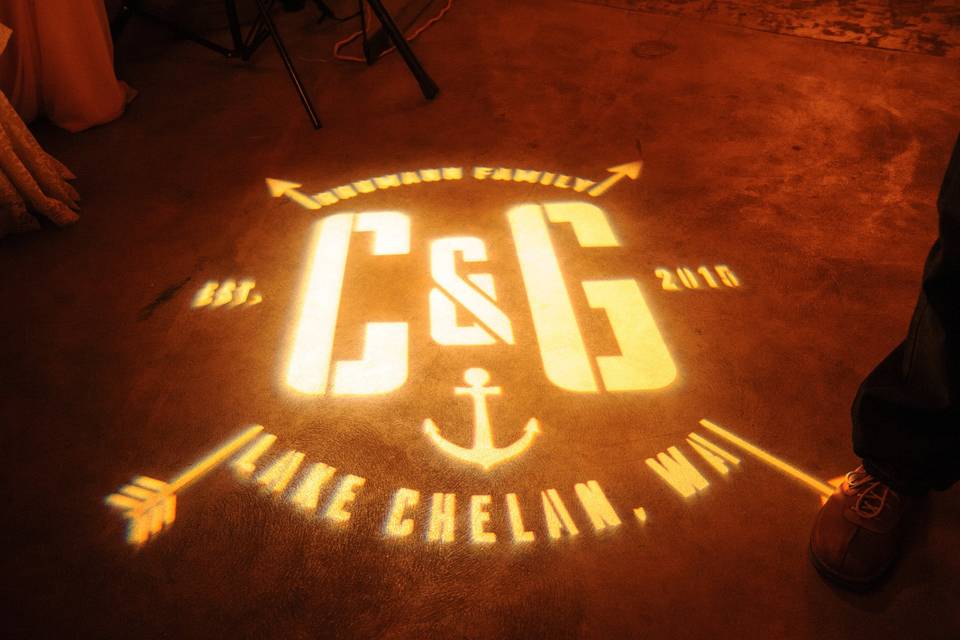 Custom Gobo Mongram