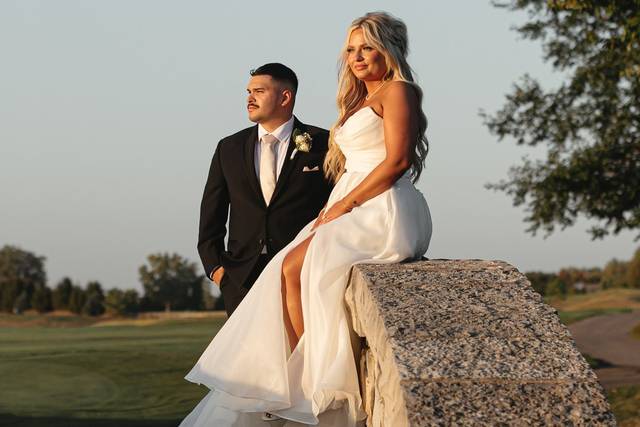 Bride and groom