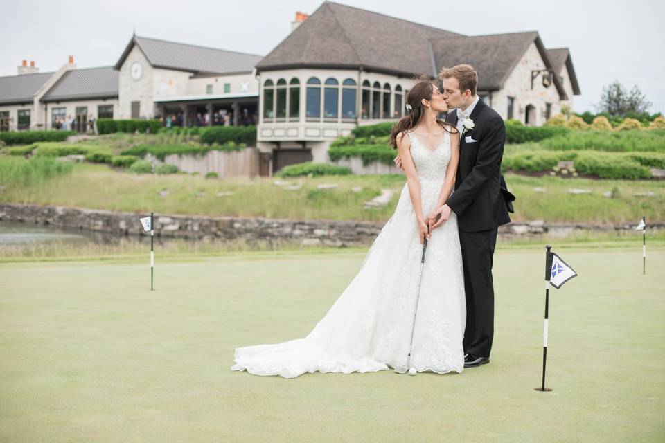 Bride and groom