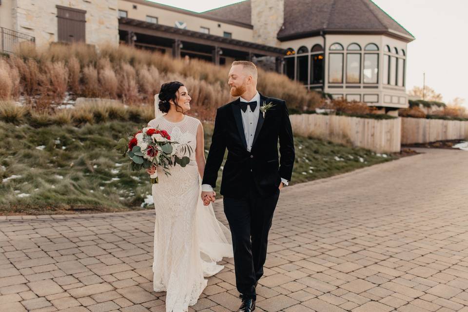 Bride and groom