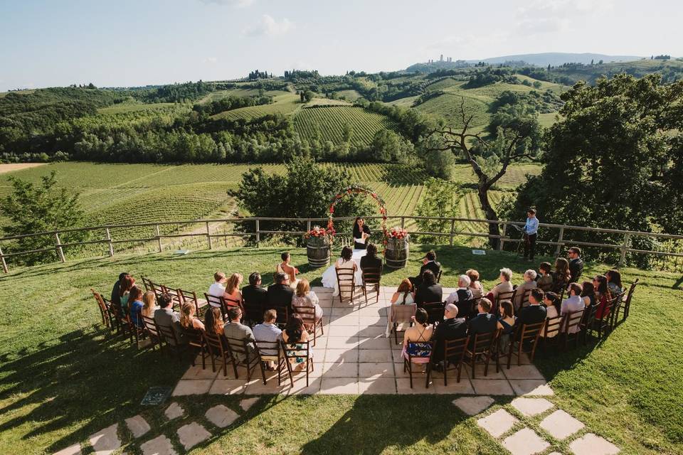 Country Wedding Ceremony