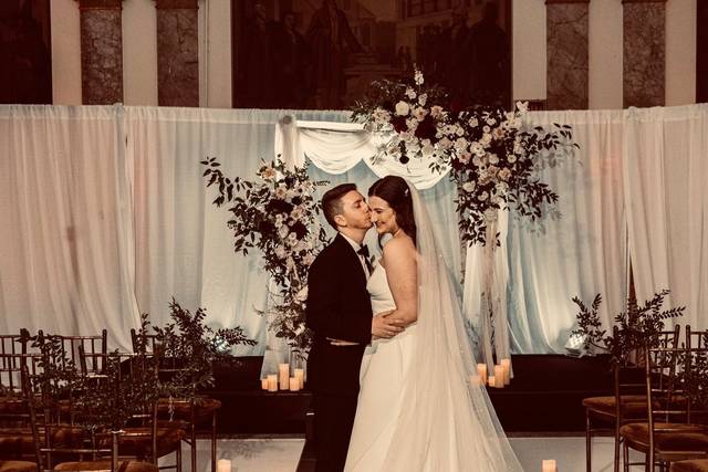 Couple before ceremony