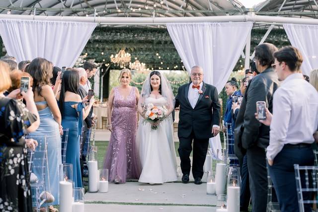 Walking down the aisle