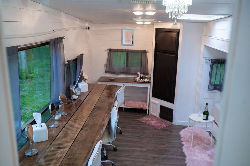 Changing area