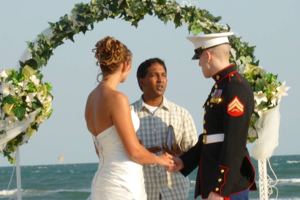 Marriage On The Beach