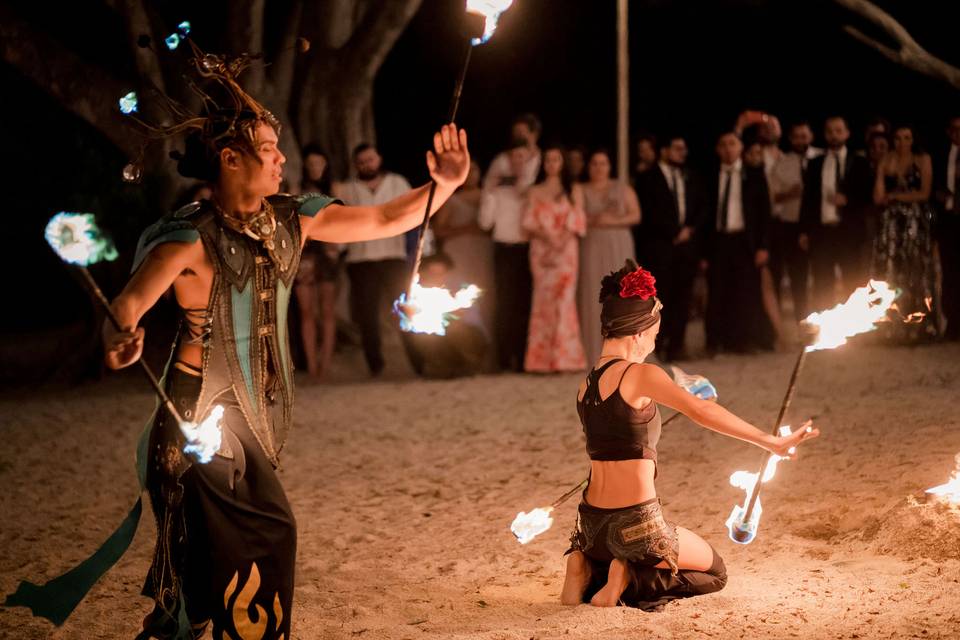 Fire Dancers