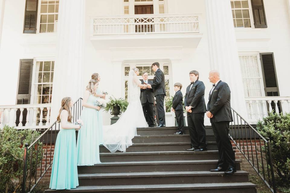Front porch ceremony