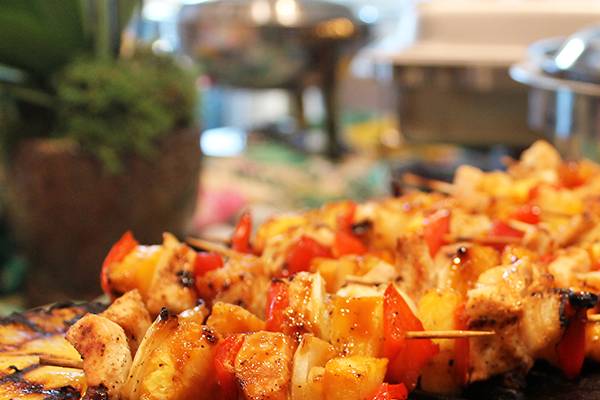 Chicken and Pineapple Kabobs